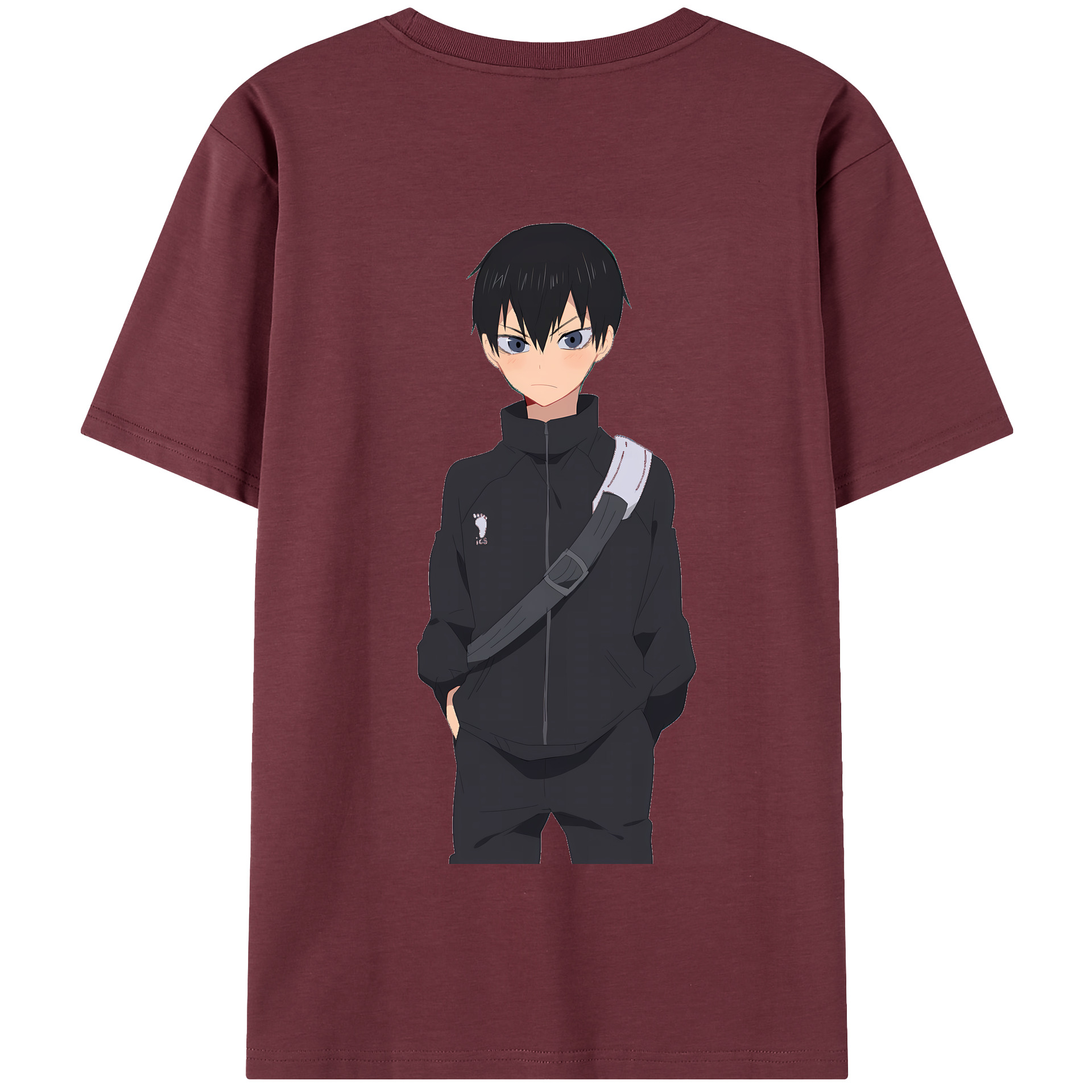 （画像用） ハイキュー!! Haikyu!! 綿100％半袖Tシャツ（背面プリント）
